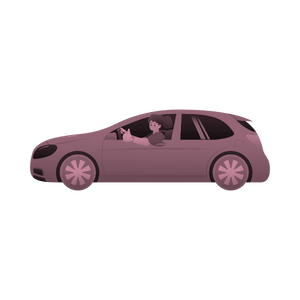 Sichere und geschulte Fahrer, die gutes Englisch sprechen