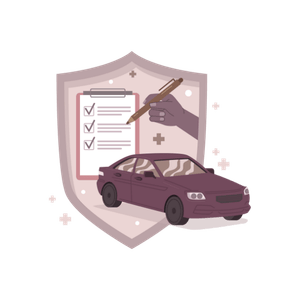 Versicherung des Fahrzeuges